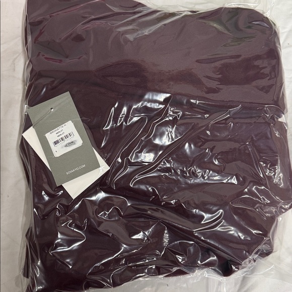 Soia & Kyo BRIDGETTE-N Merlot Women's Wool Belted Coat R13A - Picture 11 of 11